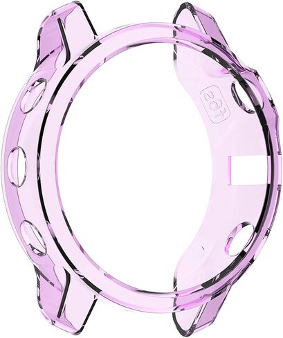 Compatible with Garmin Fenix 6s Case Cover, Scratch-Resistant Soft Durable TPU Clear Protective Cover Bumper Frame Protector Case Accessories for Garmin Fenix 6s Pro/Fenix 6s Smartwatch (Clear) in Kuwait