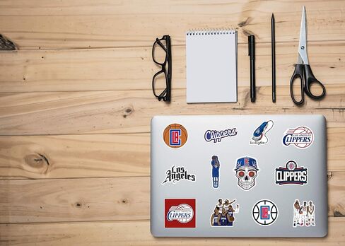 Stickers Pack Los Angeles Vinyl Clippers Aesthetic Stickers Pack of 23 pcs in Saudi Arabia