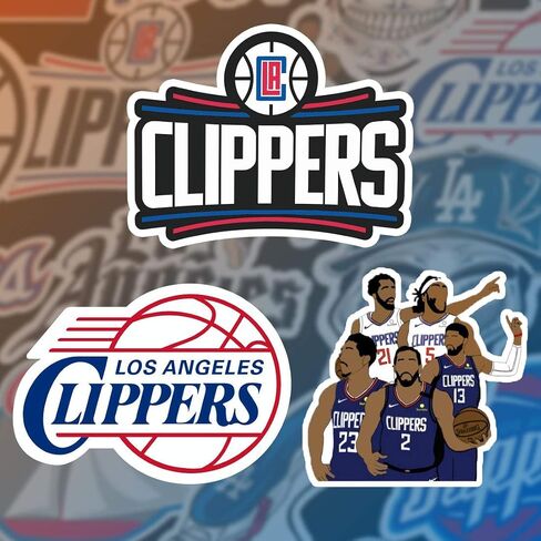 Stickers Pack Los Angeles Vinyl Clippers Aesthetic Stickers Pack of 23 pcs in Saudi Arabia