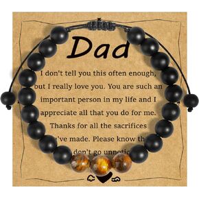 Gifts For Dad Bracelets For Men Dad Birthday Gifts For Dad Gifts From Daughter Gifts For Dad From Daughter Dad Valentines Gifts Father's Day Gifts Papa Gifts Father Birthday Gifts From Son