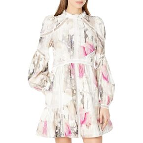 Ted Baker Fleurz Linen Mini Dress