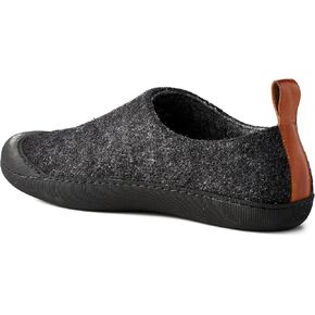 Huckberry Greys Men's Outdoor Slipper, Upper Wool Blend & Recycled Rubber Outsole, Reinforced Toe Box