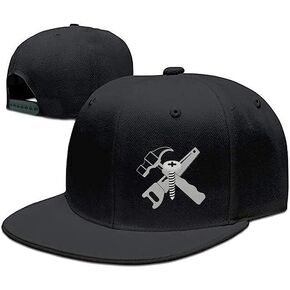 Skull Rose Hat Horror Skeletons Hand Cap Adjustable Snapback Hat for Men Flat Bill Baseball Cap for Boys Snap Backpack Cool