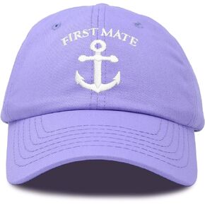 DALIX Captain Hat Sailing Baseball Cap Navy Gift Boating Men Women