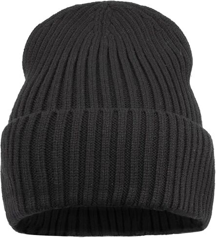 CLAPE Cuffed Beanie Hat Winter Hats for Men Knit Slouchy Beanie Hats Warm Baggy Skull Cap Stretchy Warm Ski Hats in Saudi Arabia