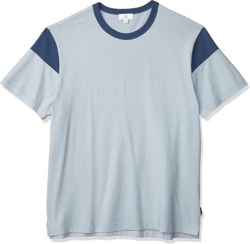 AG Adriano Goldschmied Men's Beckham Color Block Crew in Saudi Arabia