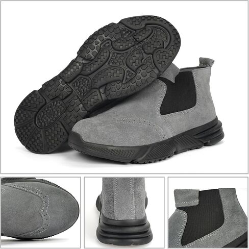 ARCHINSERT Steel Toe Shoes for Men Women Comfortable Safety Shoes Protected Steel Toe Outdoor Protection Construction Working Boots in Saudi Arabia