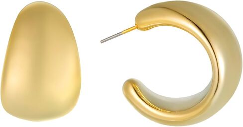 RUOFFETA Acrylic Small Round Hoop Earrings, Lightweight Open Hoops Candy Color Hoop Earrings for Women Girls in Kuwait