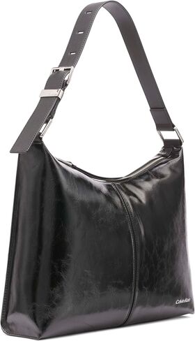 Calvin Klein Max Top Zip Hobo Shoulder Bag in Kuwait