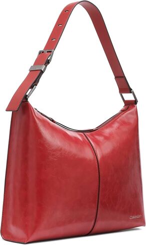 Calvin Klein Max Top Zip Hobo Shoulder Bag in Kuwait