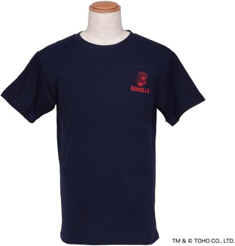 تي شيرت جودزيلا ستة وثلاثون منظرًا لجبل فوجي هوكوساي، أزرق داكن، مقاس كبير in Kuwait