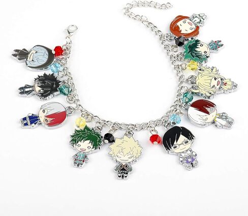 Good Friend bnha mha Academia fashion novelty charm bracelet, anime manga series, the best choice for mha fans in Saudi Arabia