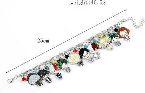 Good Friend bnha mha Academia fashion novelty charm bracelet, anime manga series, the best choice for mha fans in Saudi Arabia