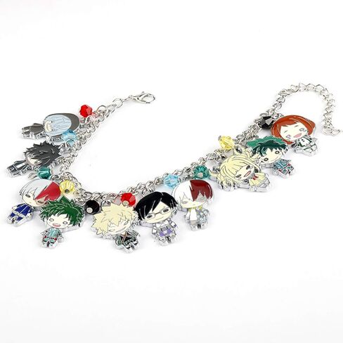 Good Friend bnha mha Academia fashion novelty charm bracelet, anime manga series, the best choice for mha fans in Saudi Arabia