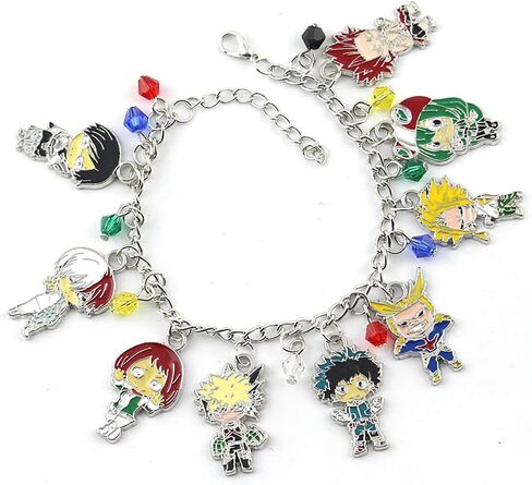 Good Friend bnha mha Academia fashion novelty charm bracelet, anime manga series, the best choice for mha fans in Saudi Arabia