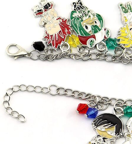 Good Friend bnha mha Academia fashion novelty charm bracelet, anime manga series, the best choice for mha fans in Saudi Arabia