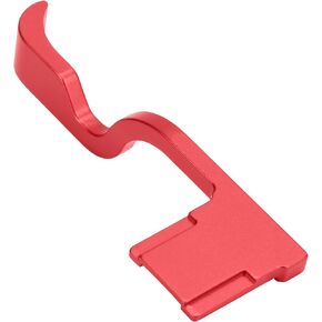 YYOYY Thumbs Up Grip - Aluminum Alloy Finger - Hot Shoe Thumb Grip Handle Holder - Ergonomic Design - for Sony A7R4 Camera Accessory(red)