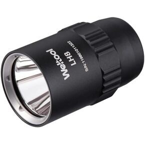 Weltool LH8 Weapon Light Head 5700K, 83900 cd 1250 lm for W65/W35 Body or Surefire M600DF,Black Color