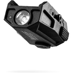 iProtec MYCRO Rail Mount Flashlight RM300, 4 Light Modes, Ambidextrous, and Rechargeable Rail Mount Flashlight