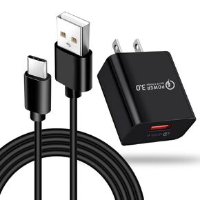 10 FT Charger for Motorola G 5G/G Stylus 5G 2022/2023,Razr/Razr+ 2023,G Power 5G 2023/2024,Mote Edge 2021/2022, Moto Z4/Z3/Z2/Z,G Play,G Pure,One Ace,One 5G Phone USB C Charging Cable Cord Replacement