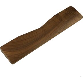 YMDK Wooden Wrist Rest Solid Wood Walnut for CIDOO ABM066 Mechanical Keyboard