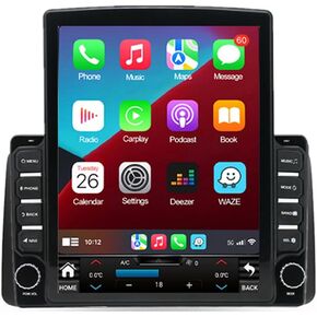 for Dodge Grand Caravan Radio 2011-2020 Android 13 4G+64G Built-in Wireless Carplay Android Auto Bluetooth Head Unit 9 Inch IPS GPS Navigation Support Full RCA Backup Camera (4GB RAM+64GB ROM)