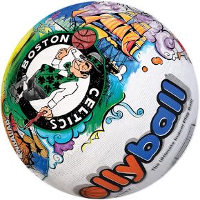 Ollyball Boston Celtics NBA Edition Patented Award Winning Colorable Indoor Play Ball Officially Licensed