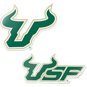Desert Cactus University of South Florida USF Bulls Sticker Vinyl Decal Laptop Water Bottle Car Scrapbook (4 Inch Set V1)