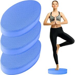 3PCS Foam Balance Pad, Cushion for Physical Therapy and Rehabilitation, Trainer Foam for Exercise, Workouts, Yoga, Pilates, Balance Training Pads