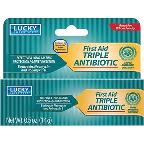 Lucky Super Soft Triple Antibiotic Ointment, 0.5 Ounce