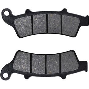AHL Front Brake Pads Compatible with PIAGGIO Beverly 350 ie Sport TouringNon ABS (330cc/4T) 2011-2020/Beverly 350 ie ABS Sport Touring (330cc/4T) 2011 2012 2013 2014 2015 2016 2017 2018 2019 2020