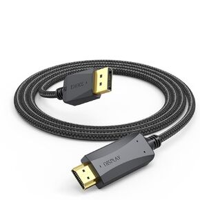 HDMI Cable 3.3 Feet, Thin 4K HDMI 3.3FT Cable Braided- High Speed HDMI 2.0 Cord Male to Male Flexible with 4K@60hz HDR 3D HDCP 2.2
