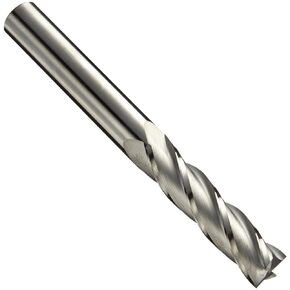 Niagara Cutter N85658 Carbide Square Nose End Mill inch Uncoated (Bright) Finish Roughing and Finishing Cut 30 Degree Helix 4 Flutes 2 Overall Length 0.250 Cutting Diameter 0.250 Shank Diameter