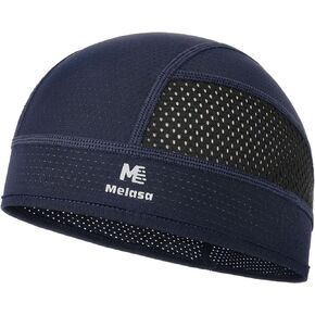 MELASA Cooling Skull Caps Helmet Liner, Lightweight Mesh Under Helmet Cycling Motorcycle Hard Hat Sweat Liner for Men Women