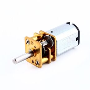 Gear Motor, New N20 DC3V 6V 12V 50-2000RPM Speed Reduction Gear DC Motor with Metal Gearbox for RC Car, Robot Model, DIY Engine Toys