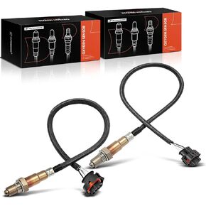 A-Premium O2 Oxygen Sensor Compatible with Chevrolet Cruze 2011-2015, Cruze Limited 2016, Sonic 2012-2018 & Saab 9-5 2010-2011, Upstream and Downstream, 2-PC Set, Replace# 55572215
