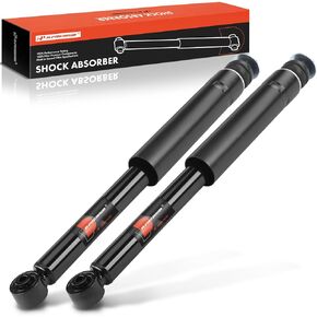 A-Premium Rear Pair (2) Shock Absorber Compatible with Honda Civic 2013 2014 2015, Driver and Passenger Side
