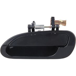 OCPTY Door Handle Exterior Rear Driver Left Side Replacement fit 1998-2002 for Honda for Accord Outside Door Handle Black