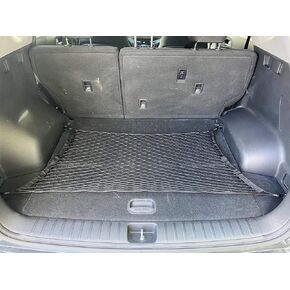 Floor Style Automotive Elastic Trunk Mesh Cargo Net for Kia NIRO 2023-2024 - Premium Trunk Organizer and Storage - Luggage Net for Crossover - Best Car Organizer for Kia NIRO EV