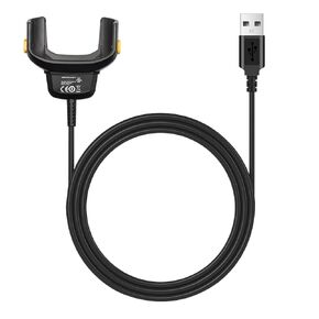TC56 USB Charger for Zebra TC51 TC510 TC510K TC52 TC56 TC57 Series,5.4V 3A Quick Charge with 6ft PDA Handheld Computer Scanner Cable (Replace CBL-TC51-USB1-01) and USB Data Transfer.