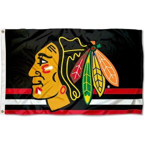 WinCraft Chicago Blackhawks Flag 3x5 Banner