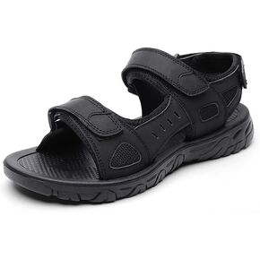 Men's Sport Sandals Waterproof Open Toe Outdoor Beach Fisherman Sandals for Men Water Shoes Summer Lightweight Casual Sandals Walking Hiking