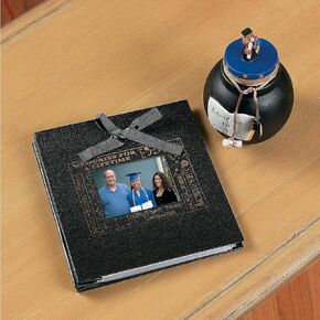 Deluxe Graduation Photo Book (30 pages to hold 60 5x7 pictures) Great for party, gift or brag book