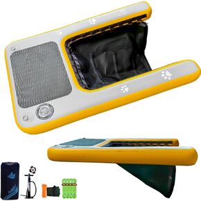 منحدر تعويم للكلاب قابل للنفخ للقوارب وحمامات السباحة، للكلاب على سلم مائي للكلاب يصل وزنها إلى 220 رطلاً in Kuwait