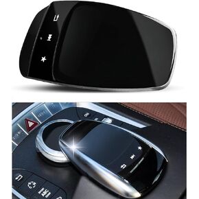 Console Mouse Touch pad Protect Cover, Center Touch Screen Controller Switch Panel Fit for Mercedes Benz C S GLC GLS GLE E Class W205 W253 W166 W213 W222, Replace 2059009927-C (Type A)