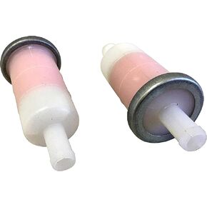 (2 Pack) 16900-MG8-003 Fuel Filter 10/30 Micron Fits Honda Shadow 1000 2010 2020 2500 2510 2520 3000 3010 500 520 ATV Yamaha 4TV-24560-00 1FK-24560-00 1FK-24450-00