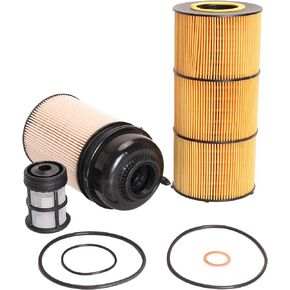 PF9908 Fuel Filter LF17511 Oil Filter Compatible With Freightliner Cascadia DD Series DD13 DD15 DD16 engines Replaces OE# P551005 P551063 LF17474