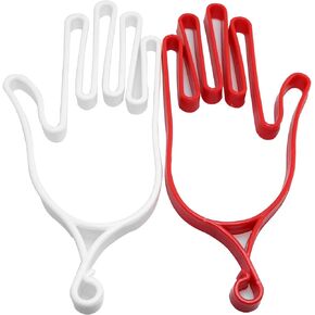 Golf Gloves Stretcher 2PCS Durable Outdoor Sport Gloves Holder Keeper Hanger Dryer Shaper Tool Accessories