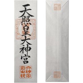happy happy Amaterasu Omikami Ofuda Required for Kamidana Shrine Miniature God Shelf Jinjya Religious Charms with English