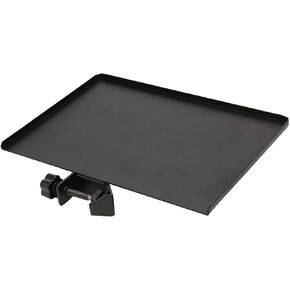 Microphone Stand Tray, Microphone Stand Phone Holder, Clamp-On Chat Room for Live Broadcast